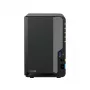 Synology DS225+ 2 nodalījumu NAS darbvirsmas Intel® Celeron® J4125 2 GB DDR4 Synology DSM Melns - tikai Synology HDD