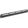 Microconnect PP-013 sadales panelis 1U 24 porti Cat6