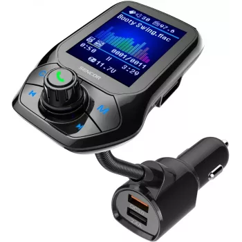 Sencor SWM 5858 BT automašīnas FM raidītājs ar Bluetooth, MP3, USB, microSD