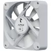 Dzesēšanas ventilators APNX FP1-RQ 120 PWM ARGB-WT 120mm, PWM vadība, ARGB balts rāmis