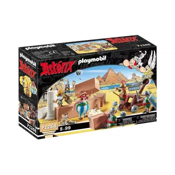 Playmobil 71268 Asterix: Edifis un pils kauja ar strādājošu katapultu – romiešu kolekcija