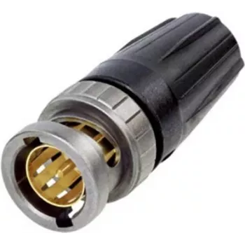 Neutrik BNC savienotājs, taisns, 75 Ω, 1 gab. (NBNC75BLP9X)