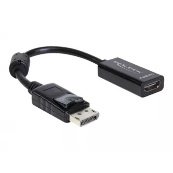 Video kabeļa adapteris DeLOCK 61849 0.125m DisplayPort uz HDMI