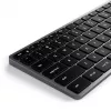 Satechi Slim W3 tastatūra USB-C ar ciparu bloku (pelēka)