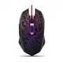 Esperanza MX211 LIGHTNING - Datorpele - USB - optiskā - 6 pogas - Melna