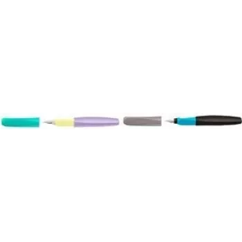 Pildspalva Pelikan Twist M Color Blocking tumšā (300010112)