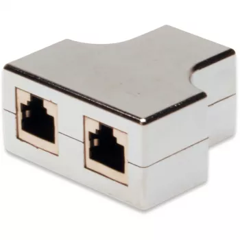 Tīkla pagarinātājs Digitus CAT 5e RJ45 modulārais savienotājs ekranēts pelēks