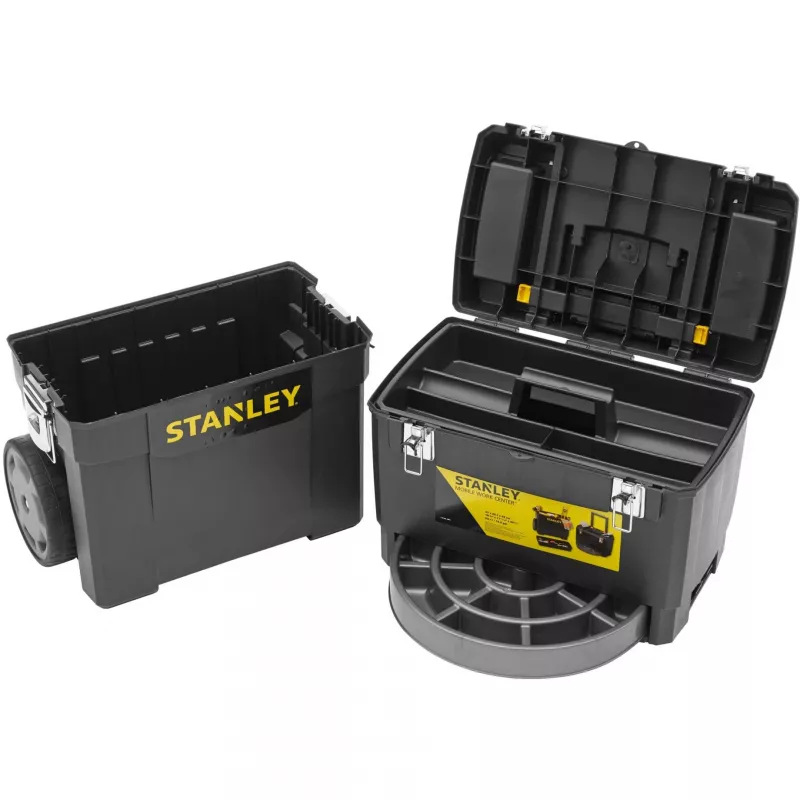 Stanley 1-93-968 Servante Carbone, Melna, 47 x 63 x 30 cm