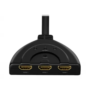 LogiLink HDMI slēdzis/sadalītājs - 3 x HDMI - galddatora
