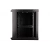 Pie sienas montējams skapis Extralink Rackmount 9U 600x450 Melns