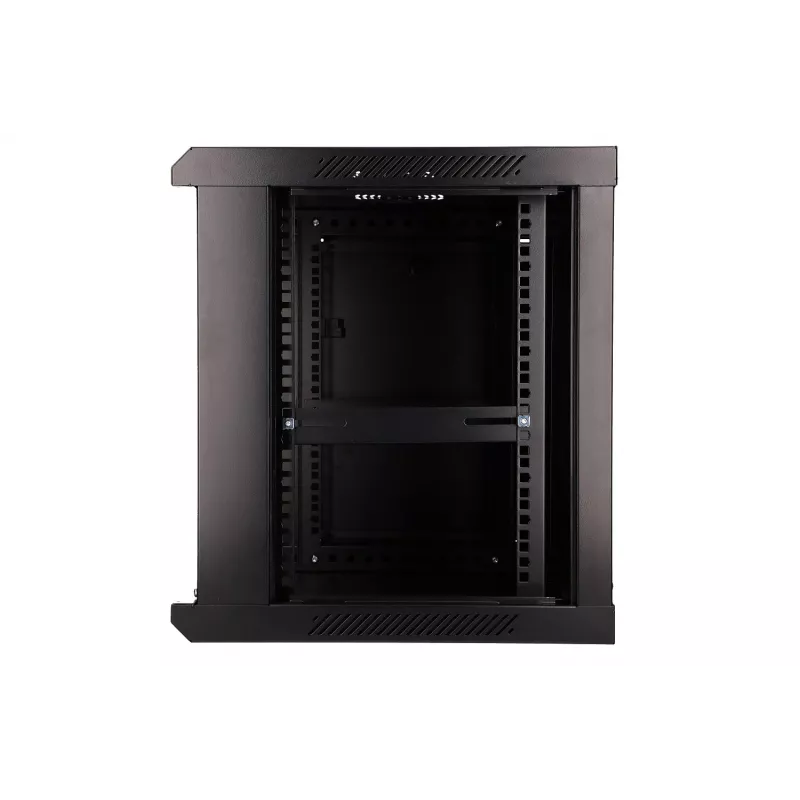 Pie sienas montējams skapis Extralink Rackmount 9U 600x450 Melns