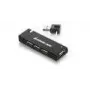 USB 2.0 centrmezgls IOGEAR GUH285W6, 4 porti, melns