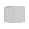 Sienas stiprinājuma servera skapis 19 inch 12U 600x600 mm pelēks Lanberg WF01