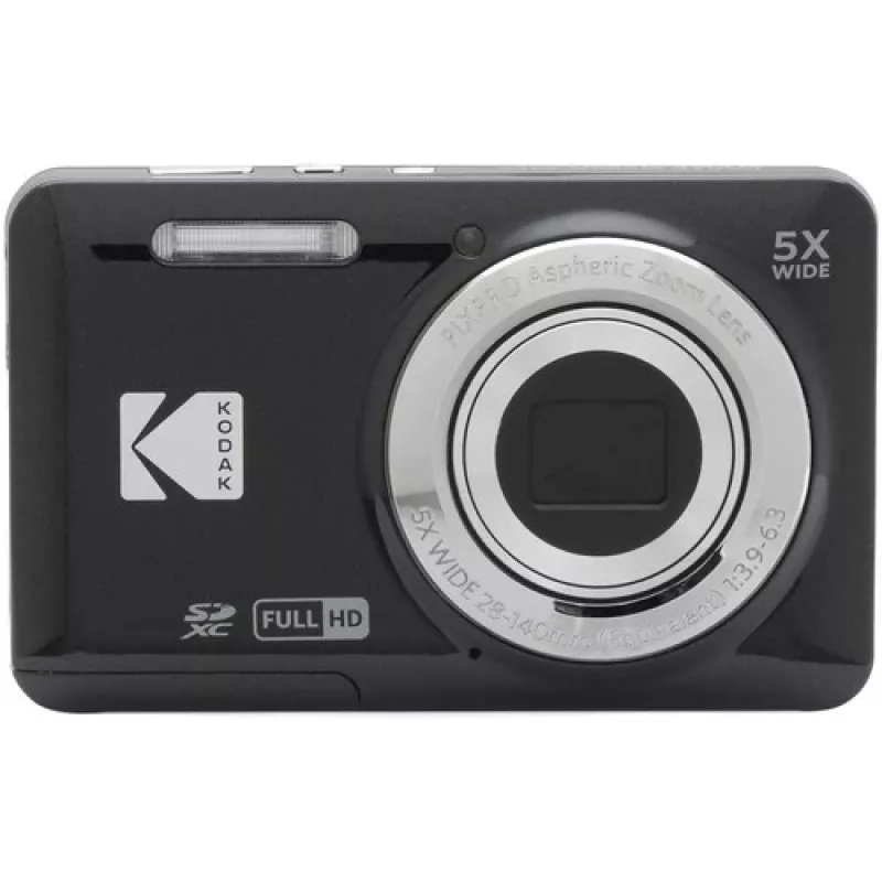 Kodak PIXPRO FZ55 1/2.3 kompaktkamera 16 MP CMOS 4608 x 3456 pikseļi Melna (FZ55BK)