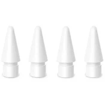 4smarts 540665 Tipu komplekts Apple Pencil — 4 balti uzgaļi