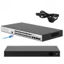 Extralink Hypnos Switch, 24x RJ45 1000Mb/s, 4x SFP+, L3, pārvaldāms