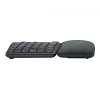 Logitech ERGO K860 - Bezvadu ergonomiskā tastatūra - 2,4 GHz, Bluetooth 5.0 - QWERTY - Spāņu - Grafīts