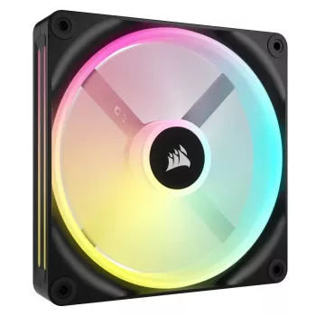 Corsair iCUE LINK QX120 RGB 120mm PWM ventilatori (3 gab.) Starter Kit CO-9051004-WW