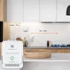 Gāzes noplūdes sensors QOLTEC 52652 — propāna/butāna (LPG) detektors, 85 dB trauksme, LED indikators
