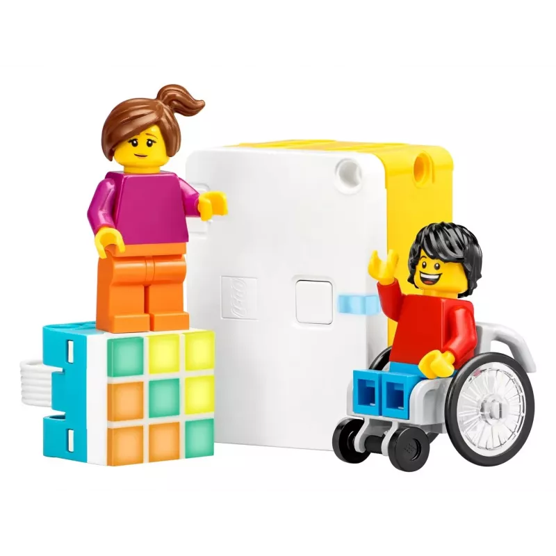Izglītojošs robotikas un programmēšanas komplekts LEGO Education Spike Essential Set A+ 45345 — 449 elementi, vecumam no 6 gadiem