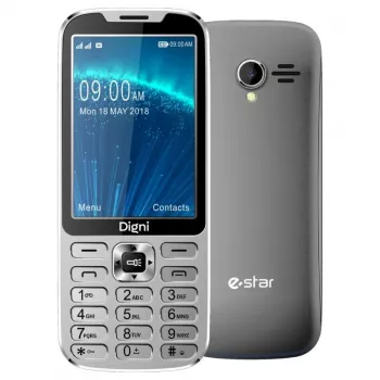 Telefons eSTAR Digni CALL 4G Dual SIM Sudrabs