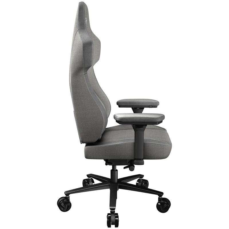 Universāla spēļu krēsla ThunderX3 CORE Loft Padded sēdeklis Pelēks