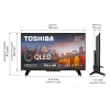 Toshiba 32QV2F63DG QLED televizors 32 collas Full HD Smart TV