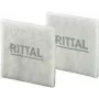 Rittal 3171.105 dzesēšanas aprīkojums plauktam — šķiedru materiāls, 173 × 17 × 173 mm