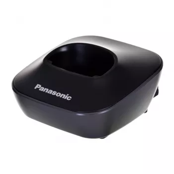 DECT telefons Panasonic KX-TG1611, melns, 1,9 GHz, 1,25 collu ekrāns, līdz 15 h sarunu laiks, 50 kontaktu telefongrāmata