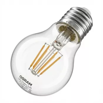 Osram LED Classic A 60 Filament P 5.9W 827 Caurspīdīgs E27 LED Spuldze, klasiskā forma