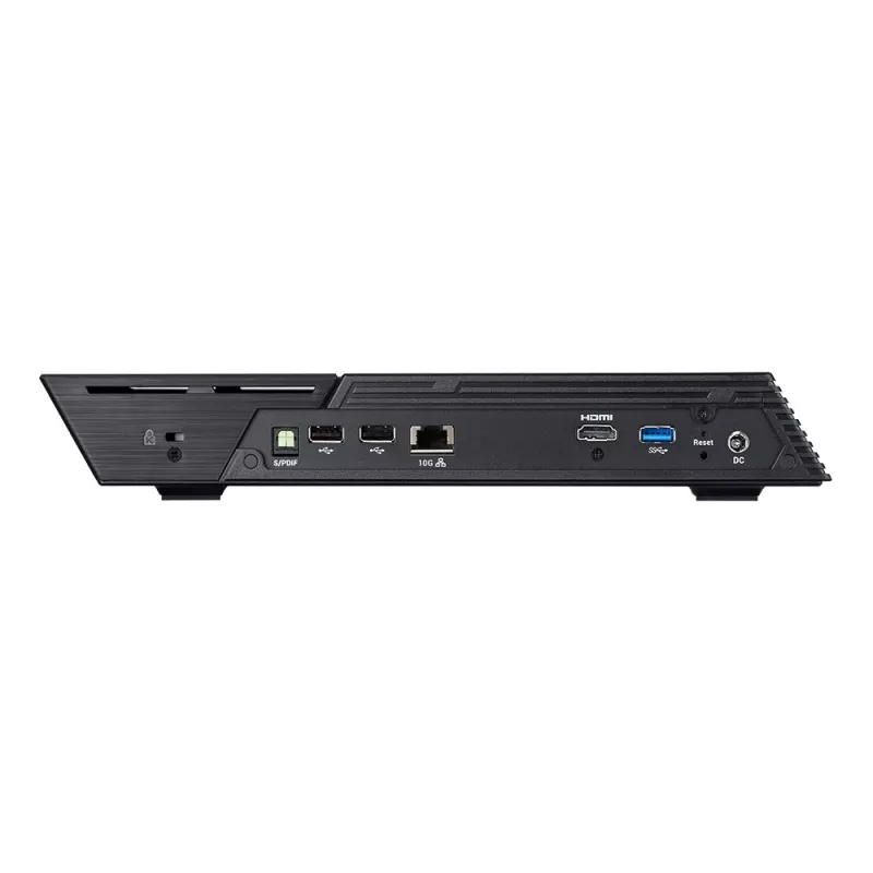 Asustor FS6712X NAS/storage server kompakts Intel® Celeron® N5105 4 GB DDR4 0 TB Melns