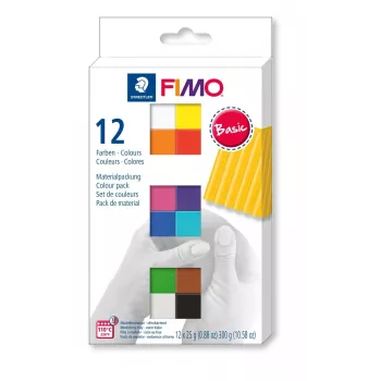 Māla modelēšanas masa Staedtler FIMO 8023 C Jauktas krāsas