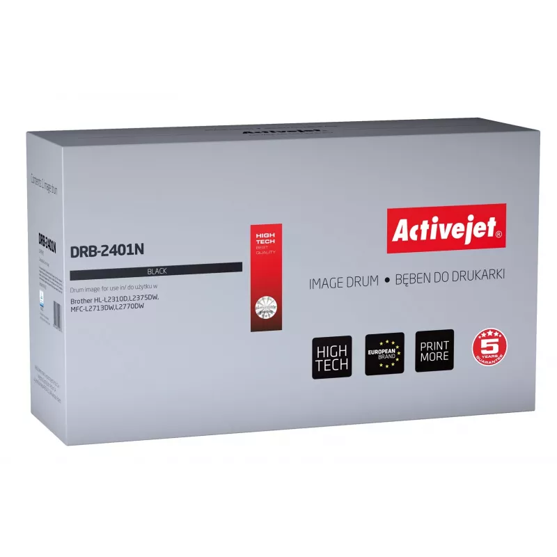 Activejet DRB-2401N Bungas (aizstāj Brother DR-2401; Supreme; 12000 lapas; melns)