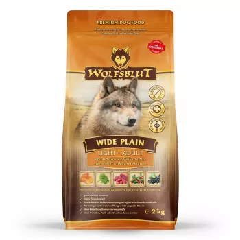 WOLFSBLUT Wide Plain Light Horse ar saldajiem kartupeļiem - sausa suņu barība - 2kg