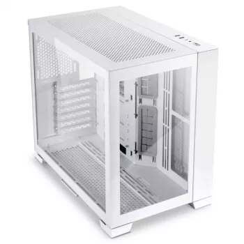Korpus Lian Li O11D Mini-S Mini Tower Balts (barošanas bloks SFX/SFX-L)