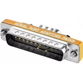 Serial adaptera kabelis Renkforce RF-4543257 — 1× SUB-D 9-pin (tēviņš) uz 1× SUB-D 25-pin (mātīte)