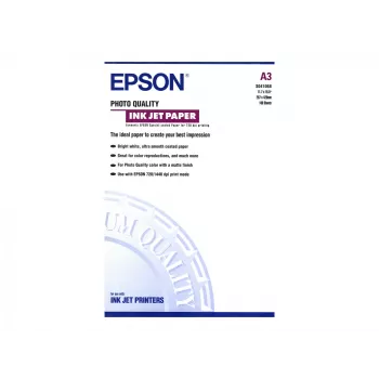 Epson foto kvalitātes tintes printera papīrs, A3, 102g/m², 100 loksnes