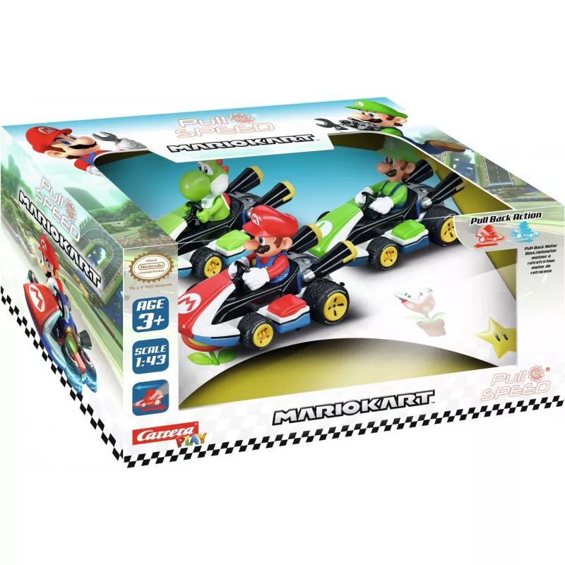 Carrera RC Mario Kart 8 Pull & Speed vadāmā automašīna