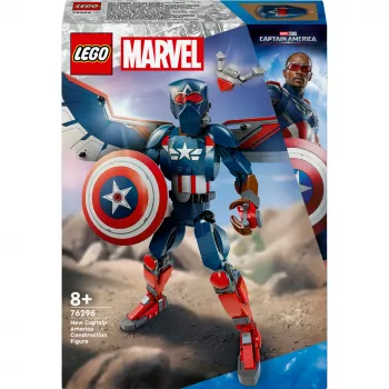 LEGO MARVEL 76296 Jaunā Kapteiņa Amerikas konstrukcijas figūra