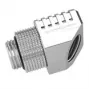 Barrow Adapter 45° G1/4 sievišķais-sievišķais (FBFTWT45-V2 S) Sudrabs