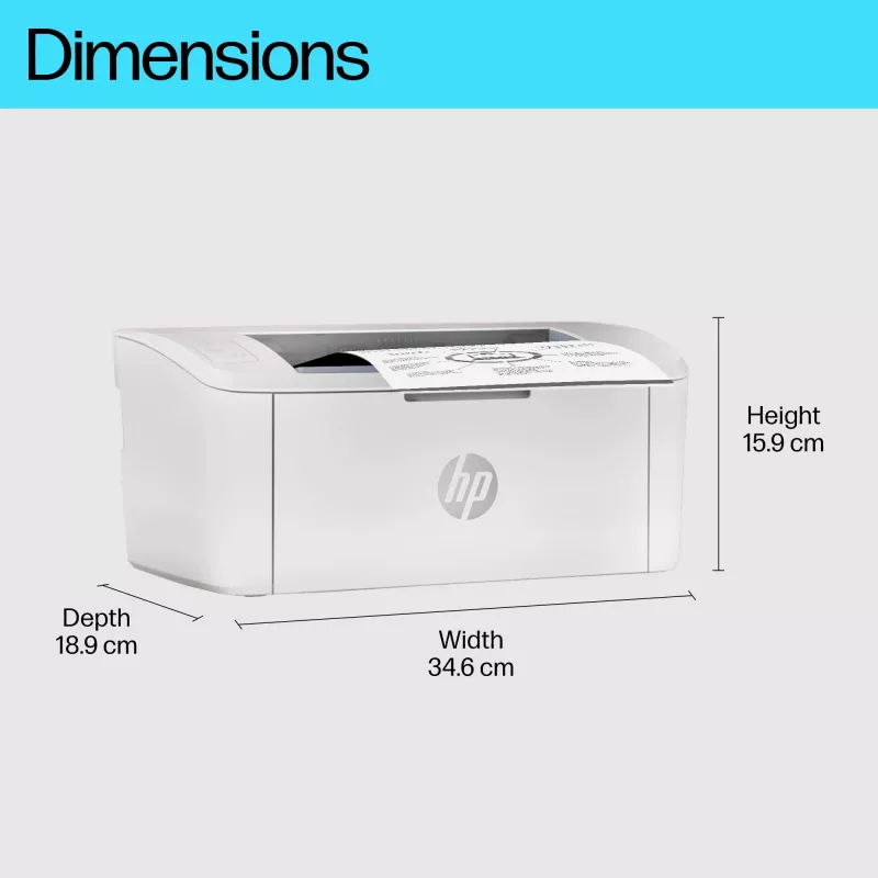 HP LaserJet Pro M110w printeris - A4 vienkrāsas lāzerprinteris, drukāšana, WiFi, 20 lpp/min, 100-1000 lapas mēnesī