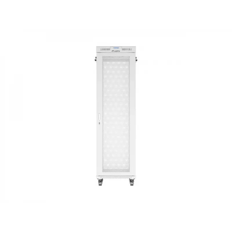 Rack skapis LANBERG FF01-6842-23SL 42U 600x800 mm ar sieta priekšējām un aizmugurējām durvīm