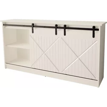 kumode 160x80x35 GRANERO balts/glancēti balts