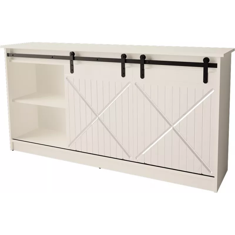 kumode 160x80x35 GRANERO balts/glancēti balts
