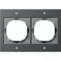 Gira TX_44 sienas plāksne antracīta krāsā, termoplasts, 110×157 mm, klasisks dizains