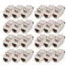 Keystone modulis DIGITUS CAT 8.1 ekranēts plakans RJ-45, bezinstrumentu montāža — 24 gab.