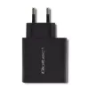 Barošanas adapteris QOLTEC 51717 45W 20V 3A AC iekštelpu lādētājs viedpulkstenim, melns
