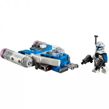 LEGO Star Wars: Captain Rex Y-Wing Microfighter — būvējams zvaigžņu kuģis ar minifigūru, 99 detaļas, 6+ gadiem