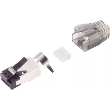 Modulārais RJ45 savienotājs ShiverPeaks SHVP BS08-02050 Interlock — ekranēts Ethernet spraudnis