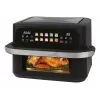 Gaisa fritieris ProfiCook PC-FR 1313 H — 10 L, 2400 W, 10 programmas, skārienjutīga vadība, nerūsējošais tērauds/melns